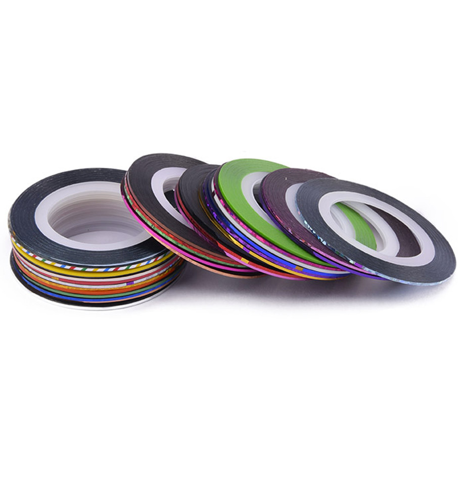 Banda Decor Unghii SensoPRO Milano, set 10 buc, Nail Art - imagine 4