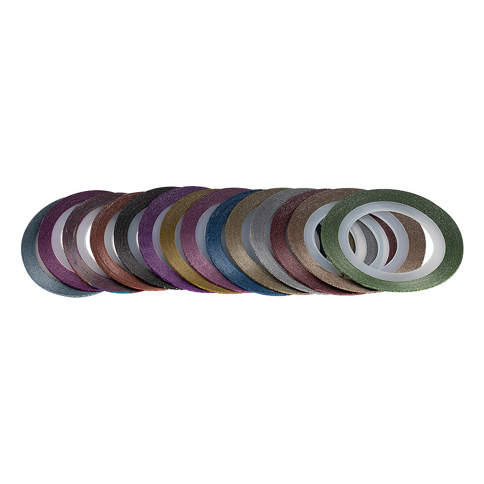 Banda Decor Unghii SensoPRO Milano, set 14 buc, Nail Art - imagine 4