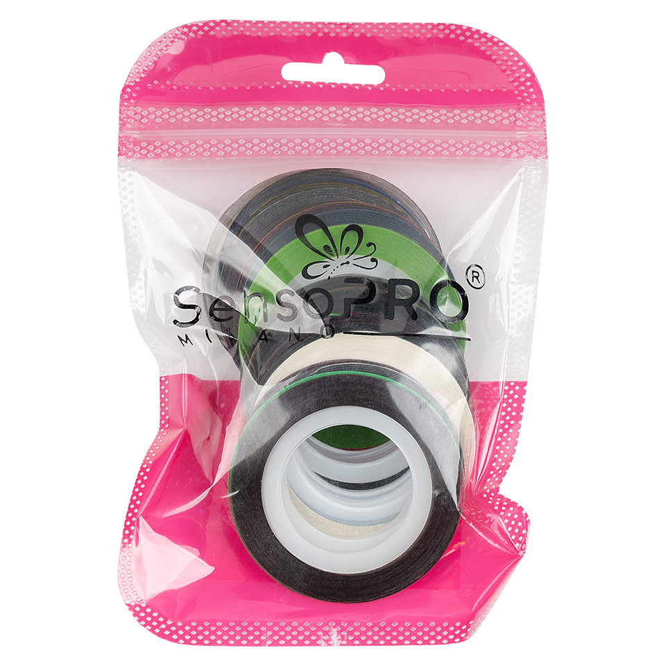 Banda Decor Unghii SensoPRO Milano, set 30 buc, Nail Art - imagine 6