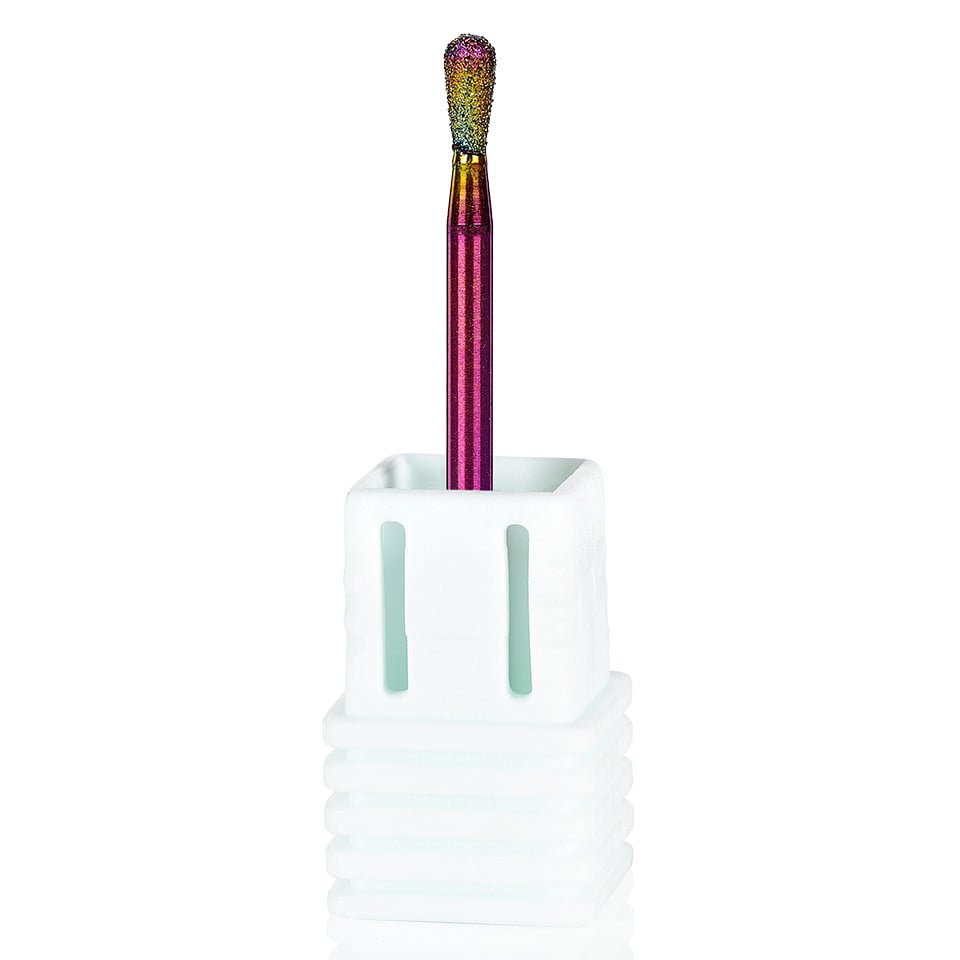 Capat Freza Diamant LUXORISE Conica, fina CD22, Aparatura Unghii - imagine 4