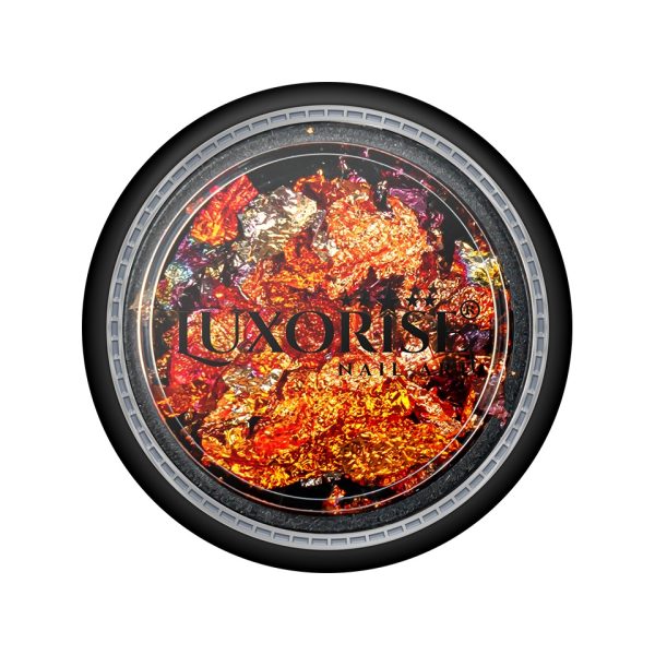 Foita Creponata Unghii LUXORISE - Glam Burst, Nail Art - imagine 3