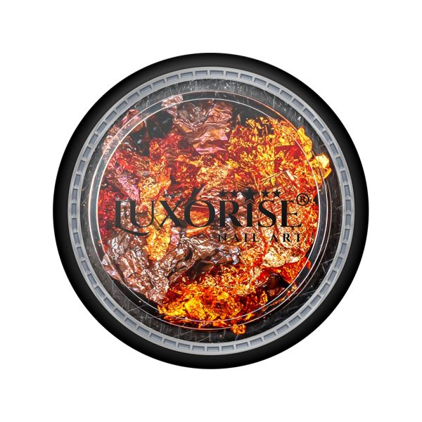 Foita Creponata Unghii LUXORISE - Moonlit Marvel, Nail Art - imagine 3