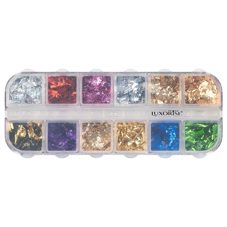 Foite Unghii LUXORISE, Infinite Galaxy, Nail Art - imagine 4