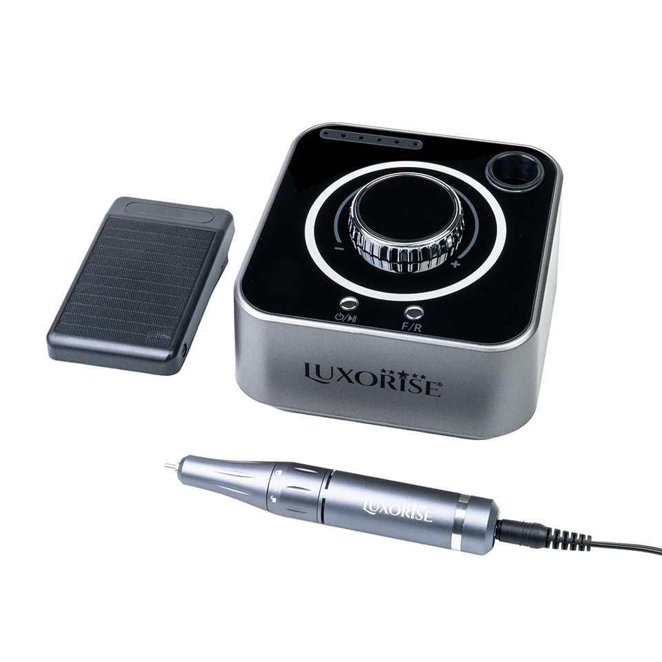 Freza Unghii NeoTurbo PRO 40.000RPM - LUXORISE, Titanium Silver, Aparatura Unghii - imagine 5