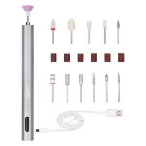 Freza Unghii Portabila TITANIUM PEN PRO - LUXORISE, Silver, Aparatura Unghii – ofertă, preț și specificații