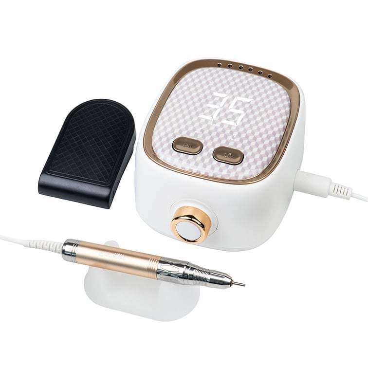 Freza Unghii QuantumX PRO 35.000RPM - LUXORISE, Gold, Aparatura Unghii - imagine 5