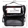 Geanta Produse Unghii SensoPRO Milano, Vanity Travel Black, Accesorii Unghii - imagine 6