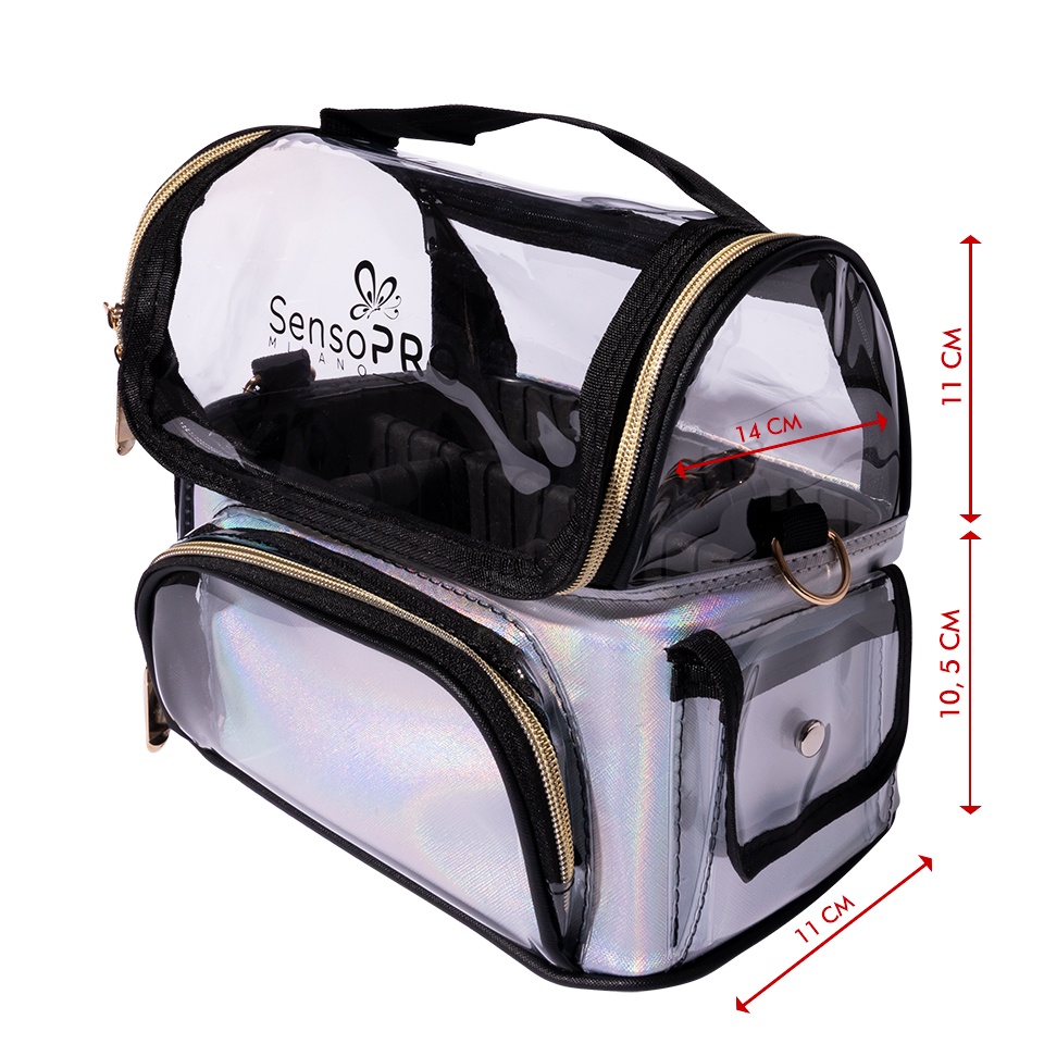 Geanta Produse Unghii SensoPRO Milano, Vanity Travel Unicorn, Accesorii Unghii - imagine 6