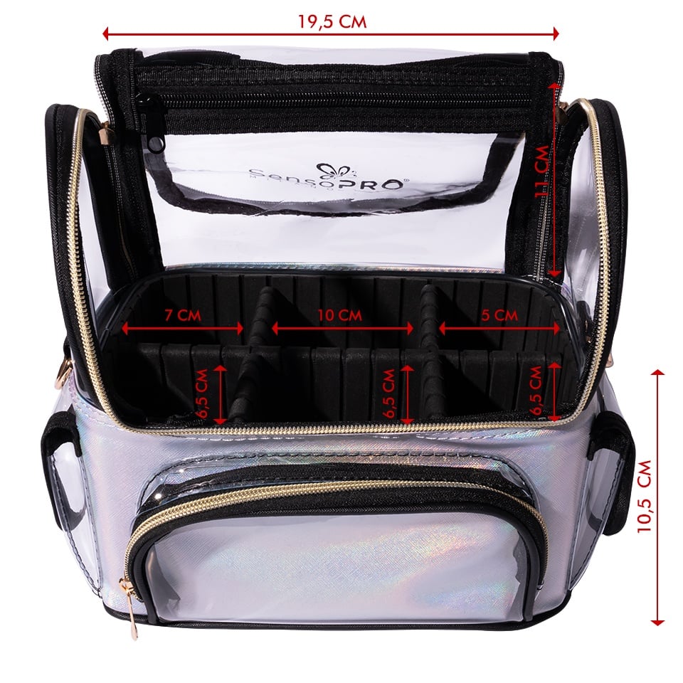 Geanta Produse Unghii SensoPRO Milano, Vanity Travel Unicorn, Accesorii Unghii - imagine 7