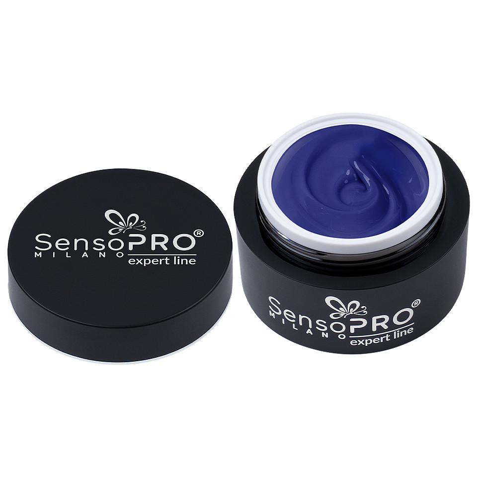 Gel Colorat UV SensoPRO Milano Expert Line - Navy Nightfall 5ml, Geluri UV - imagine 3