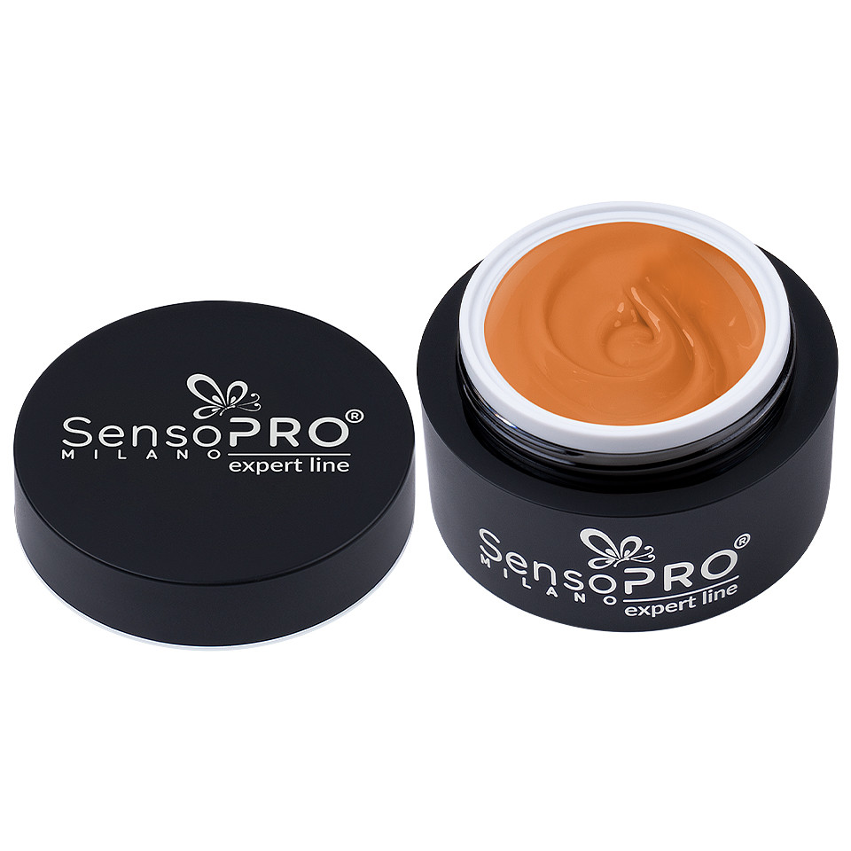 Gel Colorat UV SensoPRO Milano Expert Line - Rustic Copper 5ml, Geluri UV - imagine 3