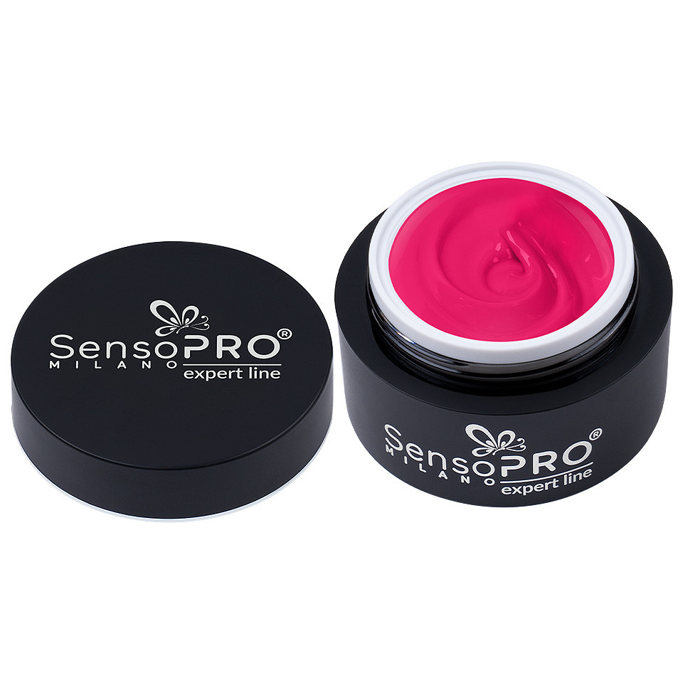 Gel Colorat UV SensoPRO Milano Expert Line - Siren Red 5ml, Geluri UV - imagine 3