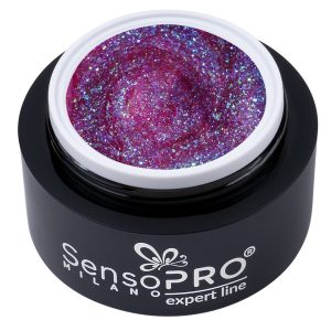 Gel Constructie Unghii Expert Line SensoPRO Milano - Twilight Reflection 15ml, Geluri UV – ofertă, preț și specificații