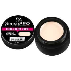 Gel UV Colorat Vanilla Icecream 5ml, SensoPRO Milano, Geluri UV – ofertă, preț și specificații