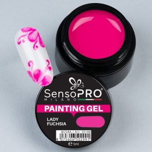 Gel UV Pictura Unghii Lady Fuchsia 5ml