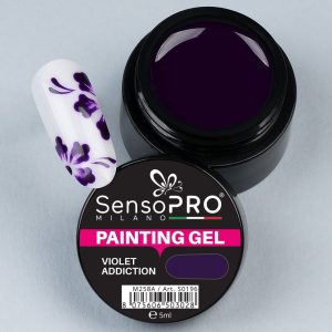 Gel UV Pictura Unghii Violet Addiction 5ml