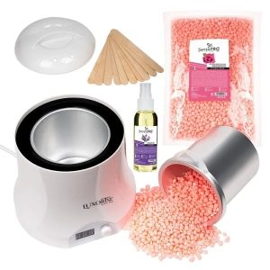 Kit Epilare Ceara Traditionala Granule LUXORISE Diamond Shine - Titanio Rosa
