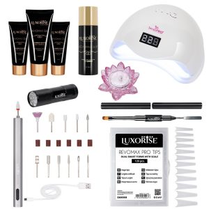 Kit Polygel LUXORISE Elite PRO cu Lampa #13