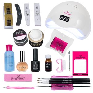 Kit Unghii Gel Manichiura French SensoPRO Milano - Promotie #03