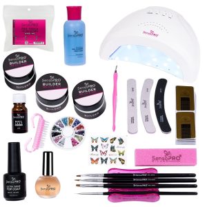 Kit Unghii Gel cu Lampa LUXORISE - Promotie #04