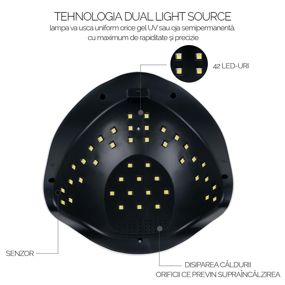 Lampa UV LED 120W GALAXY X PRO - LUXORISE, Aparatura Unghii - imagine 4