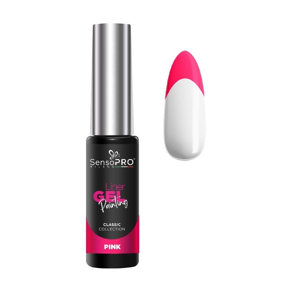 Liner Gel UV Pictura Unghii SensoPRO Milano Classic – Pink 8ml