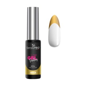 Liner Gel UV Pictura Unghii SensoPRO Milano Metal - Gold 8ml
