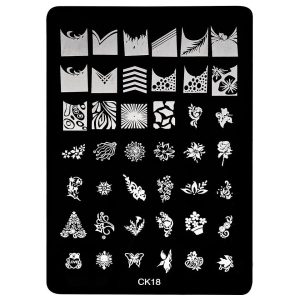 Matrita Metalica Stampila Unghii LUXORISE