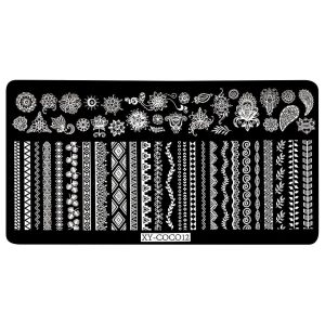 Matrita Metalica Stampila Unghii LUXORISE