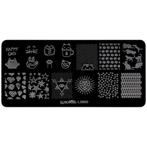 Matrita Metalica Stampila Unghii LUXORISE