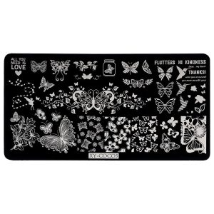 Matrita Metalica Stampila Unghii LUXORISE