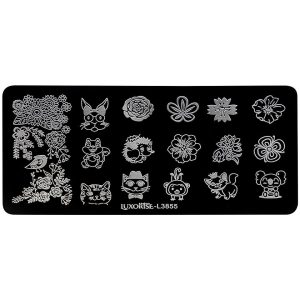 Matrita Metalica Stampila Unghii LUXORISE