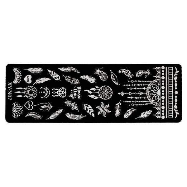 Matrita Metalica Stampila Unghii LUXORISE