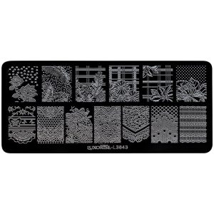 Matrita Metalica Stampila Unghii LUXORISE