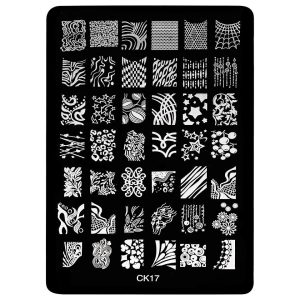 Matrita Metalica Stampila Unghii LUXORISE