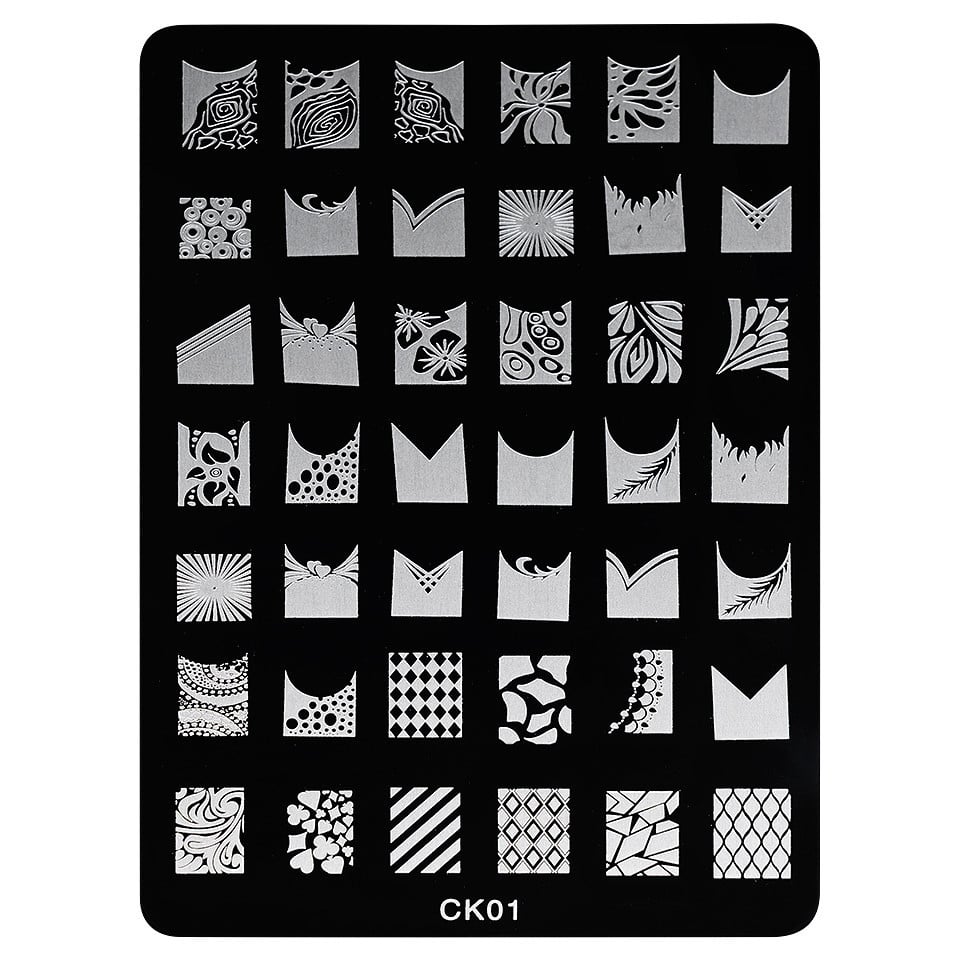 Matrita Metalica Stampila Unghii LUXORISE – Eleganță pentru Unghii