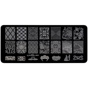 Matrita Metalica Stampila Unghii LUXORISE