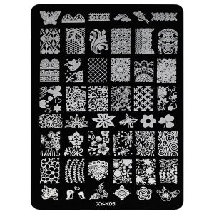 Matrita Metalica Stampila Unghii LUXORISE