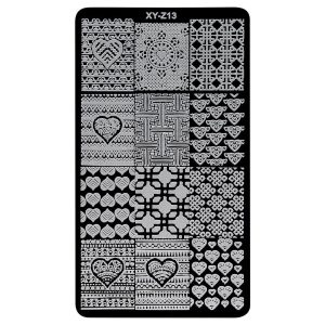 Matrita Metalica Stampila Unghii LUXORISE