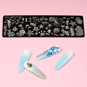 Matrita Metalica Stampila Unghii LUXORISE