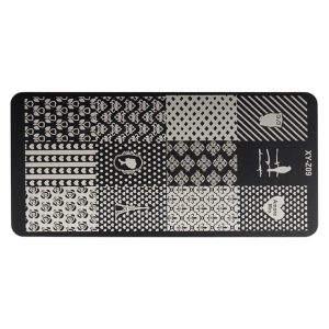 Matrita Metalica Stampila Unghii LUXORISE