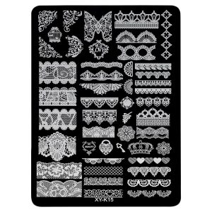 Matrita Metalica Stampila Unghii LUXORISE