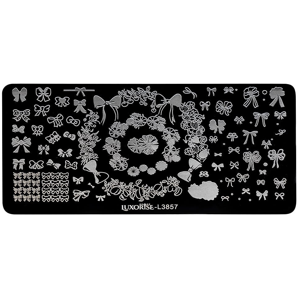 Matrita Metalica Stampila Unghii LUXORISE – Eleganță pentru Unghii