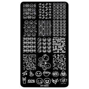 Matrita Metalica Stampila Unghii LUXORISE