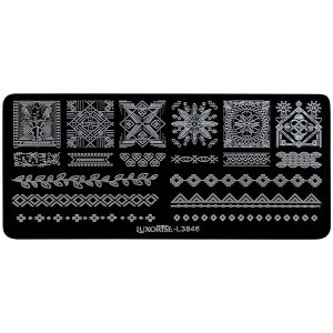 Matrita Metalica Stampila Unghii LUXORISE