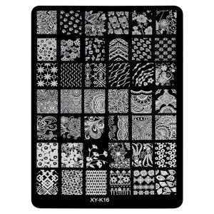 Matrita Metalica Stampila Unghii LUXORISE