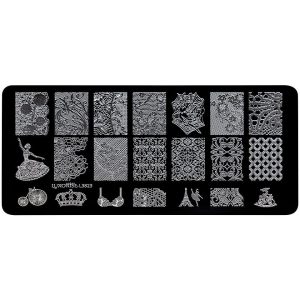 Matrita Metalica Stampila Unghii LUXORISE