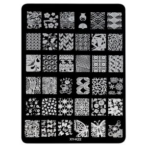 Matrita Metalica Stampila Unghii LUXORISE