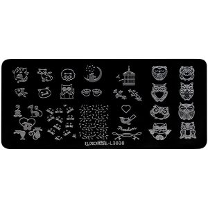 Matrita Metalica Stampila Unghii LUXORISE