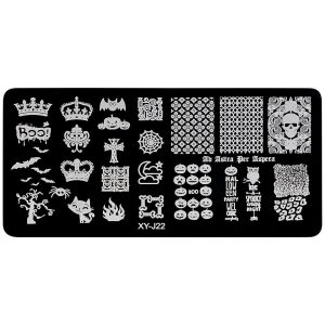 Matrita Metalica Stampila Unghii LUXORISE